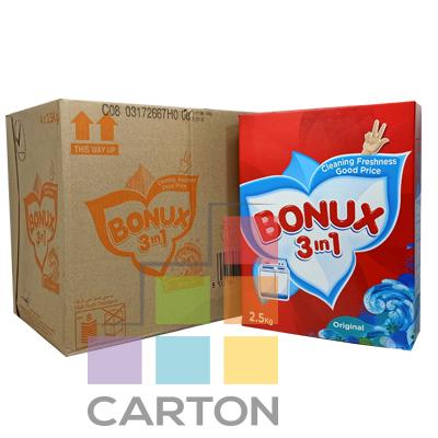 BONUX DETERGENT POWDER 4*2.5KG